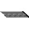 Ekena Millwork SAMPLE - 2 5/8"H x 2 3/8"P x 3 5/8"F x 12"L, (2" Repeat) Marseille French Scroll Crown Moulding SAMPLE-MLD03X02X04MA - alternate 1